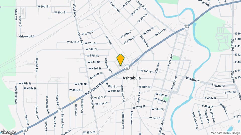 829 Prospect Ave Mapa y Detalles de la Ubicación