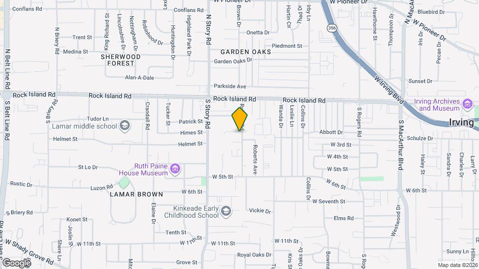 2112 Kevin Ct Map and Location Details