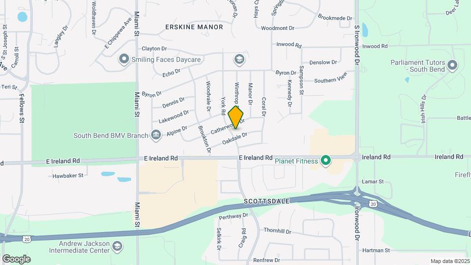 4316 York Rd Map and Location Details