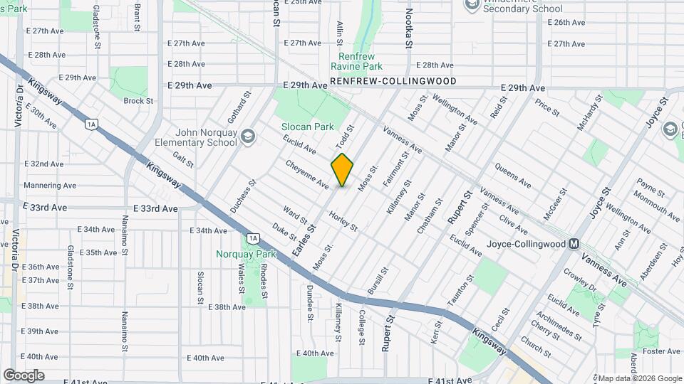 4876 Earles St Map and Location Details