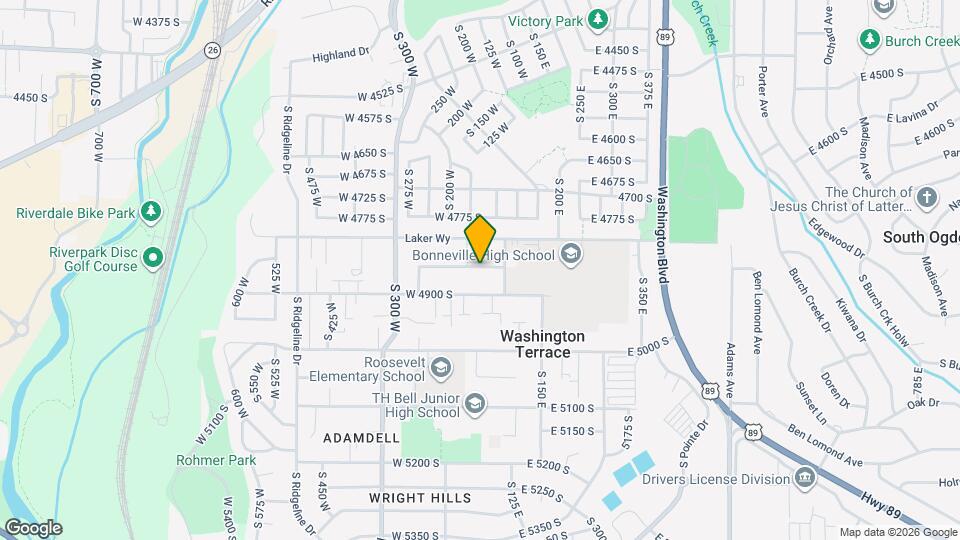 159 W 4850 S, Unit 159 Mapa y Detalles de la Ubicación