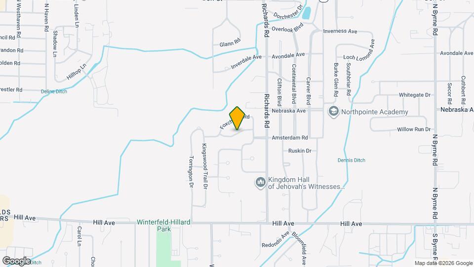 432 Hunters Trail Dr Map and Location Details