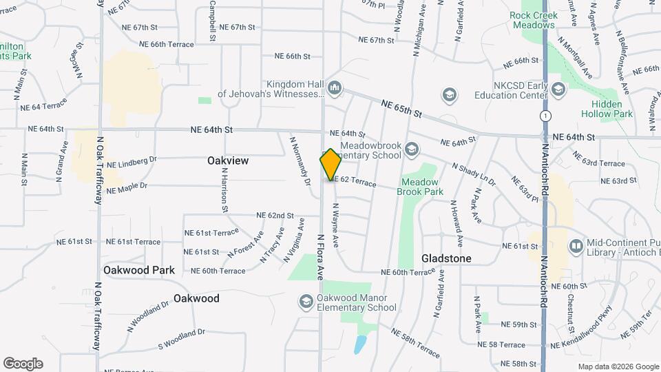 6208 N Wayne Ave Map and Location Details