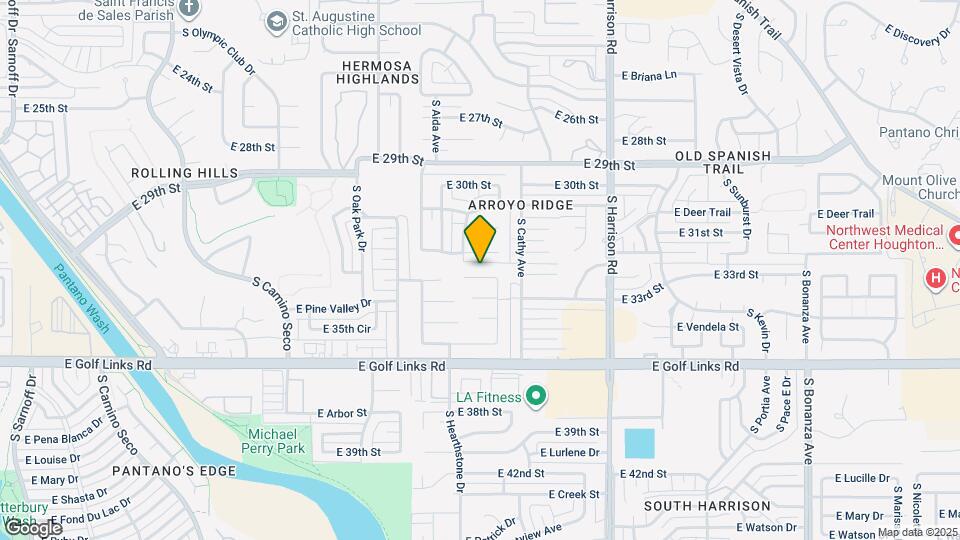 9247 E Corte Arroyo Norte Mapa y Detalles de la Ubicación