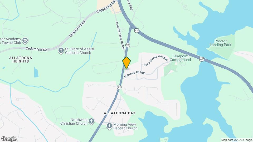 4056 Dallas Acworth Hwy NW Map and Location Details