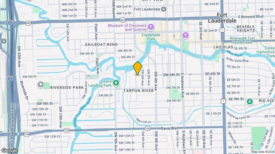 616 SW 6th St Map and Location Details