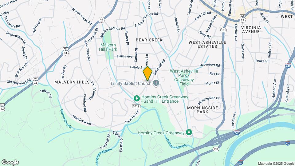 355 Sand Hill Rd Map and Location Details