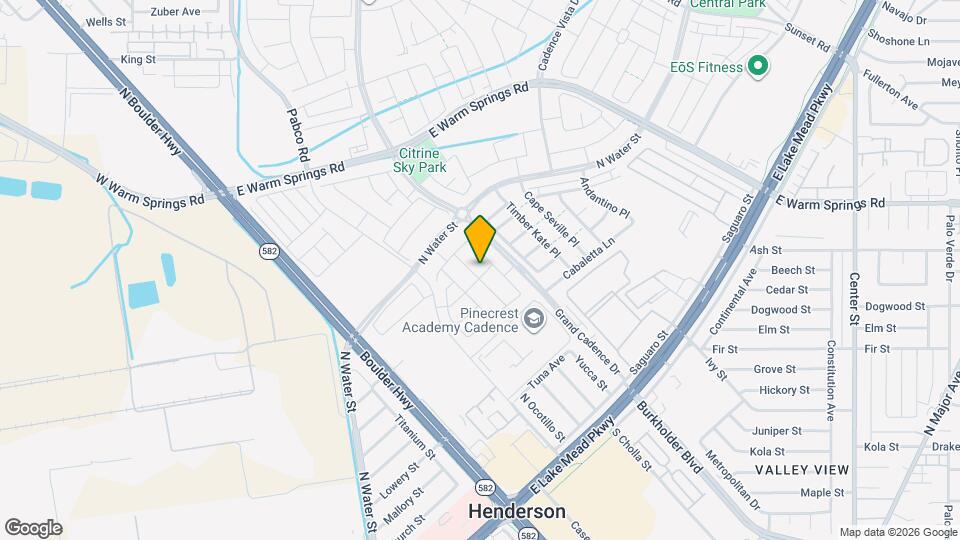 132 Charmante Tulip Ln Mapa y Detalles de la Ubicación