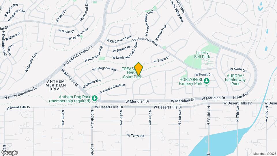 2344 W Clearview Trail Map and Location Details
