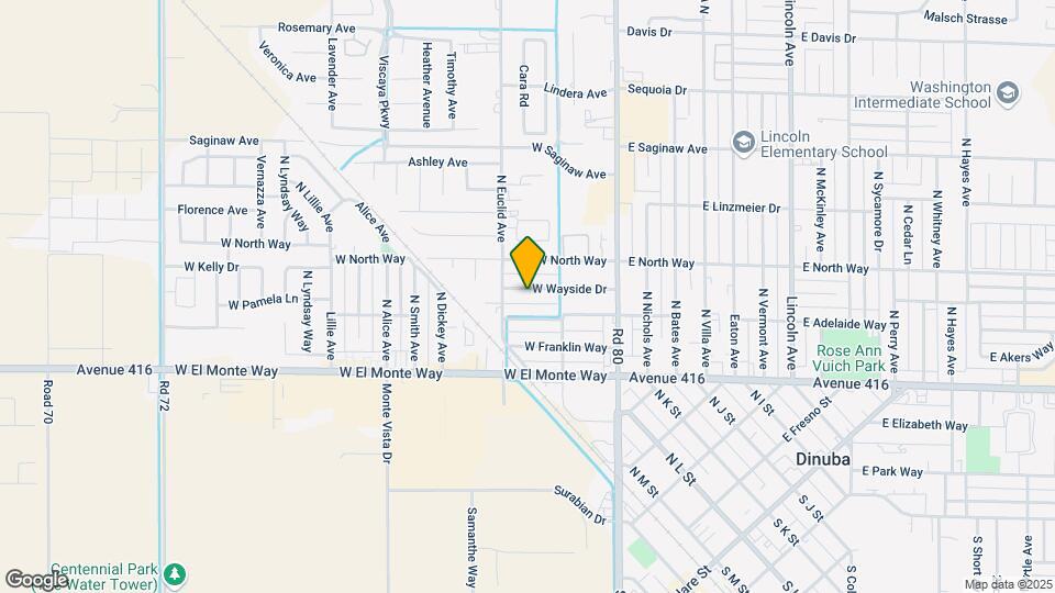 428 W Wayside Dr Map and Location Details