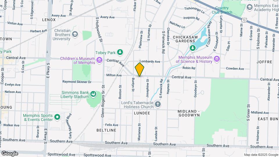2729 Central Ave Mapa y Detalles de la Ubicación