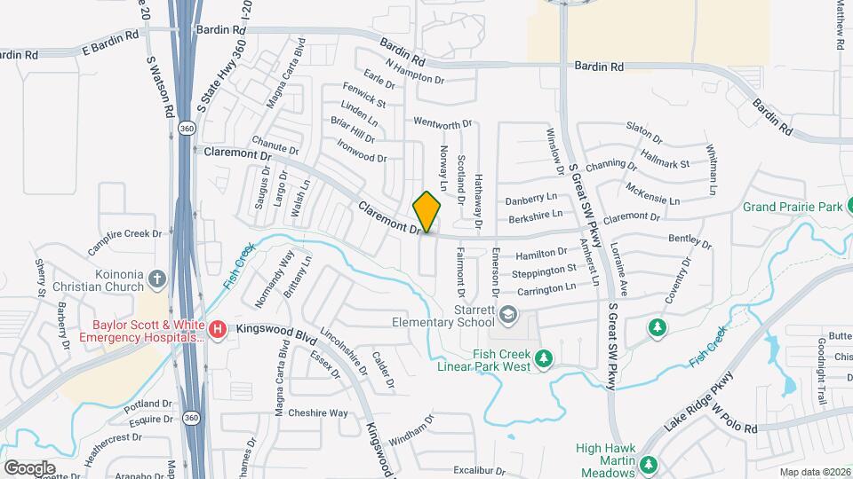 4300 Grason Dr Map and Location Details