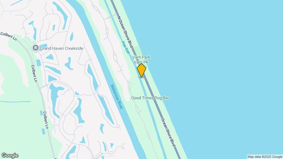 3538 N Ocean Shore Blvd Map and Location Details