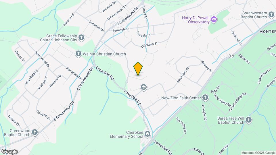 2241 Forest Acres Dr Map and Location Details