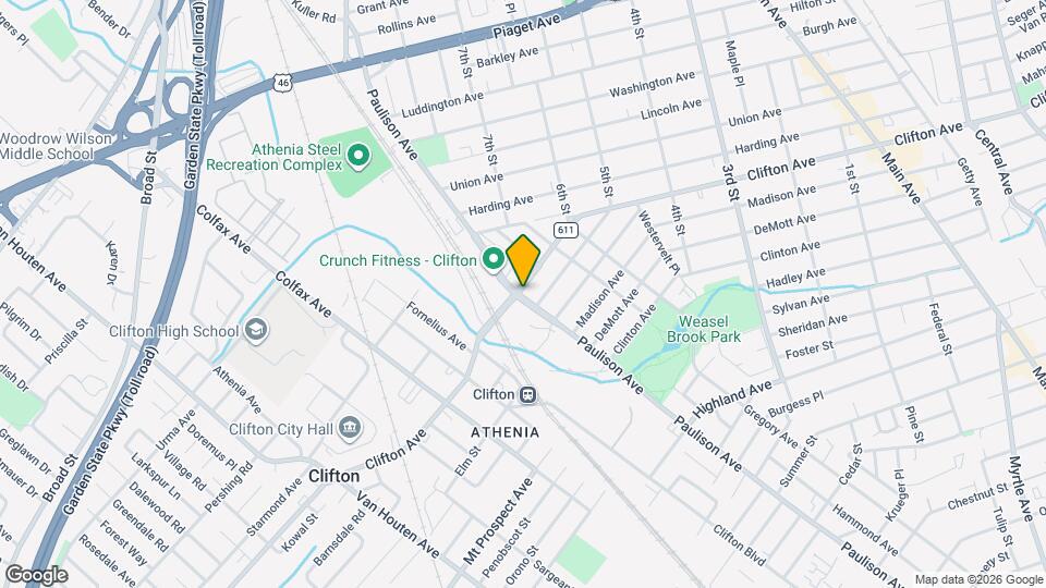 673 Clifton Ave Map and Location Details