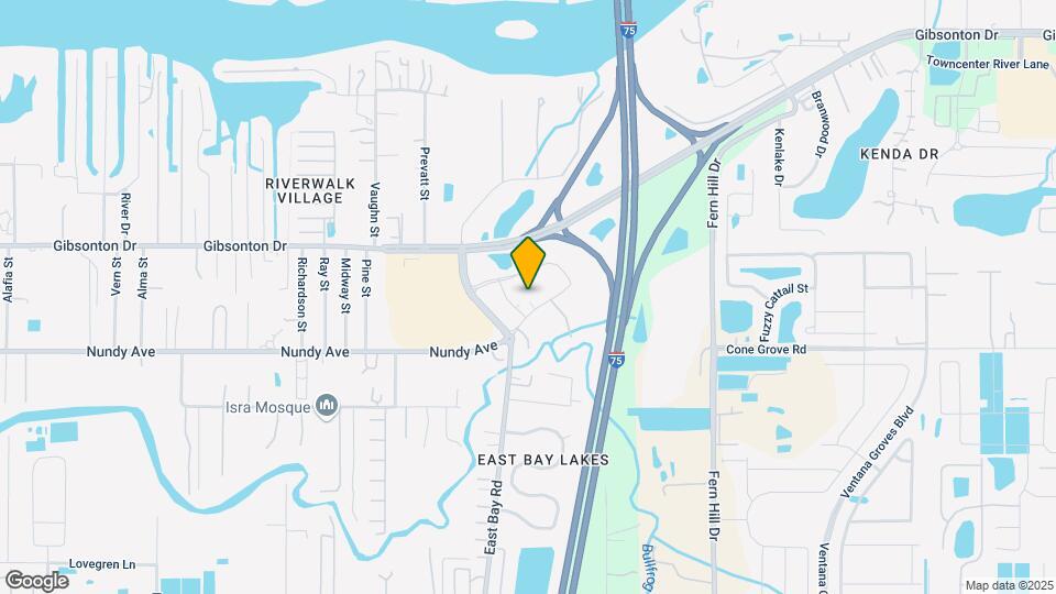 Furnished Studio-Tampa - Gibsonton Mapa y Detalles de la Ubicación