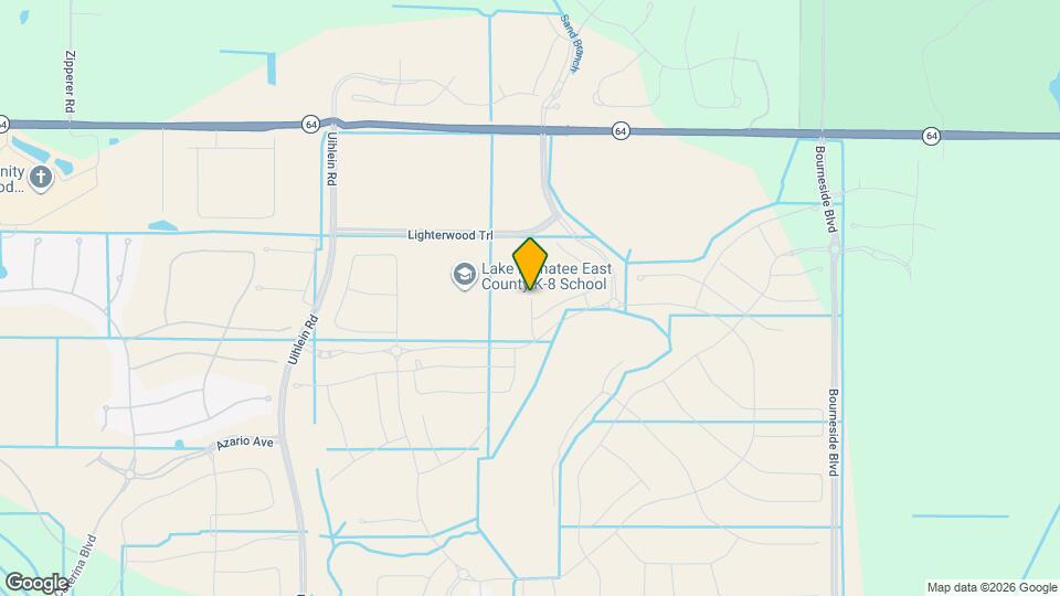 3222 Bitterroot Ln Map and Location Details