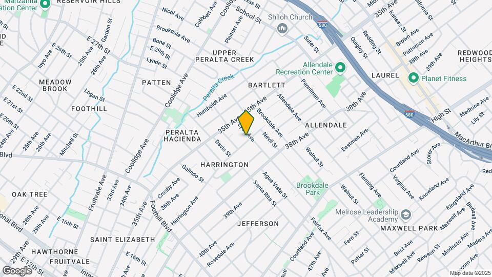 2445 Harrington Ave, Unit NA Map and Location Details