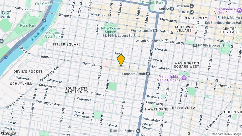 529 S 17th St, Unit B Map and Location Details