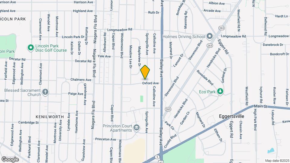 300 Springville Ave Map and Location Details