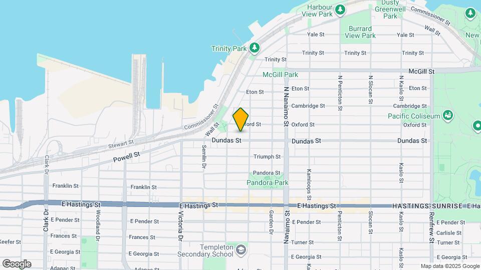 2133 Dundas St Map and Location Details