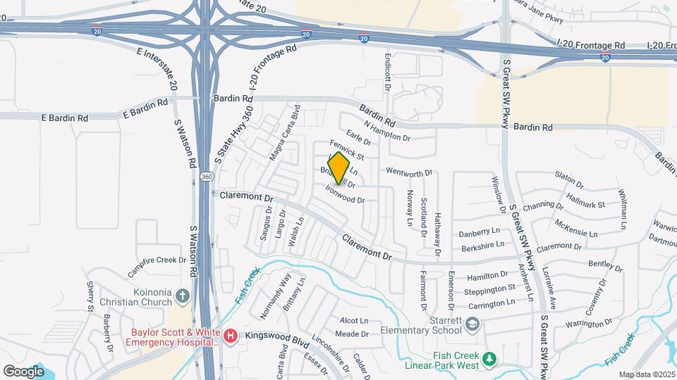 2848 Ironwood Dr Mapa y Detalles de la Ubicación