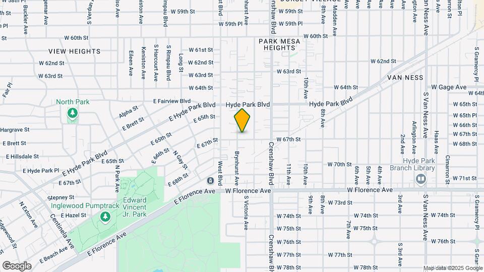 3479 W 67th St, Unit 3479 12 Mapa y Detalles de la Ubicación