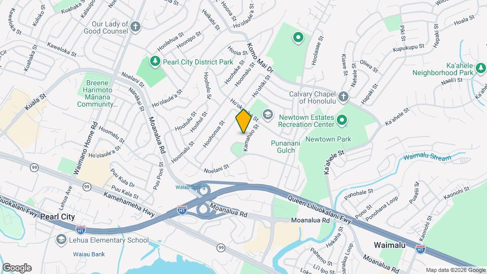 98-1370 Koaheahe Pl Map and Location Details