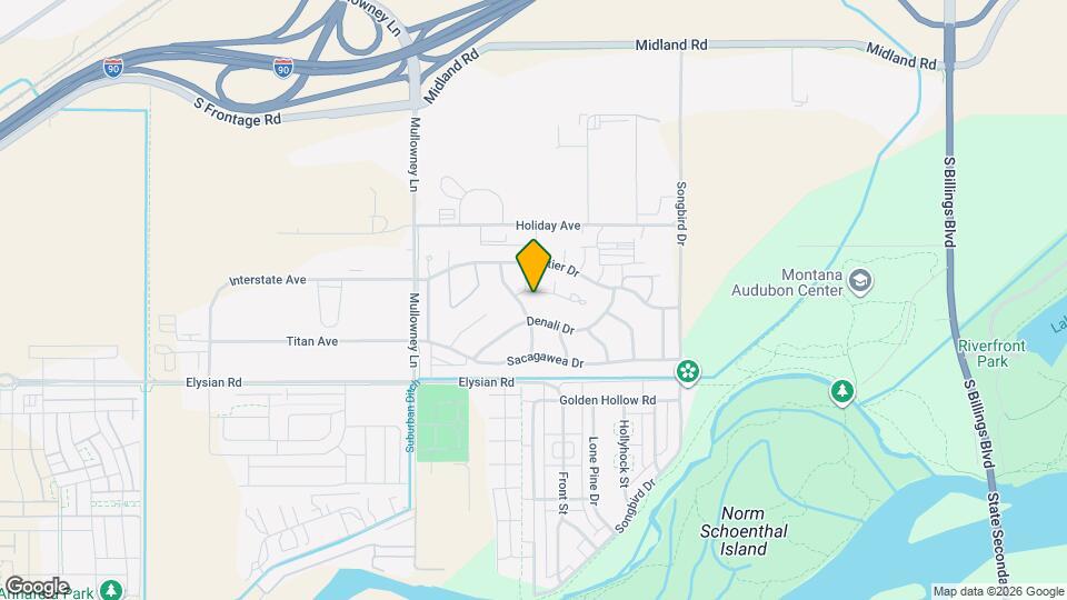 1441 Chesapeake Ln Map and Location Details