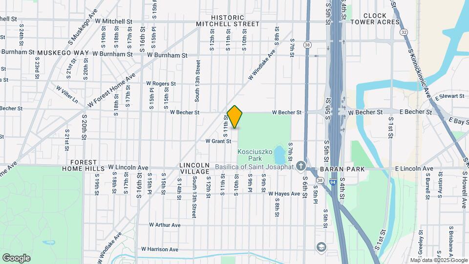 2159 S 10th St Map and Location Details