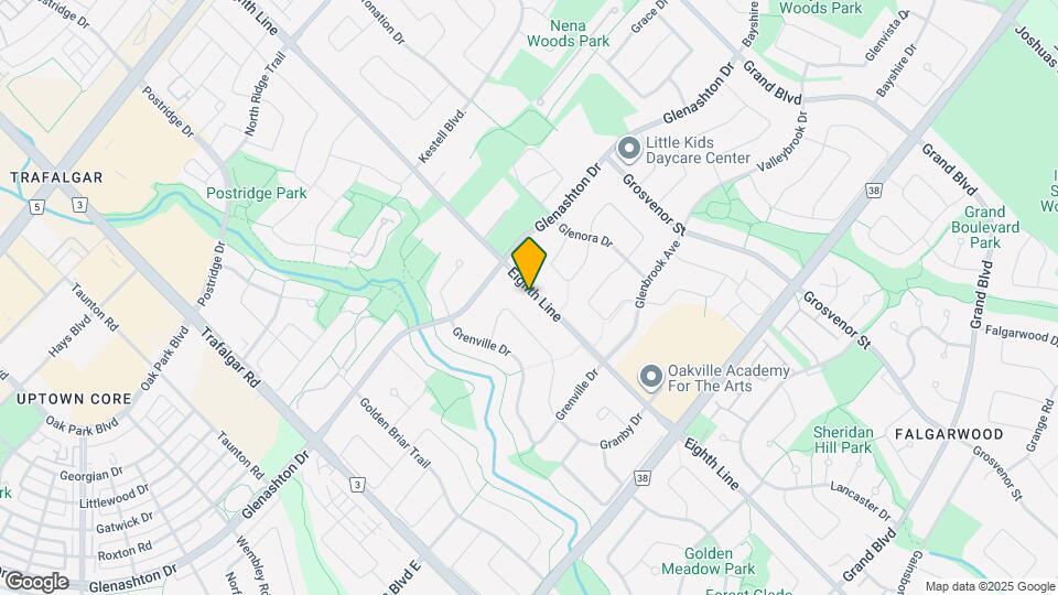 2164 Eighth Line Map and Location Details