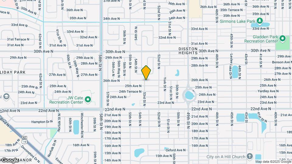 5298 26th Ave N Map and Location Details