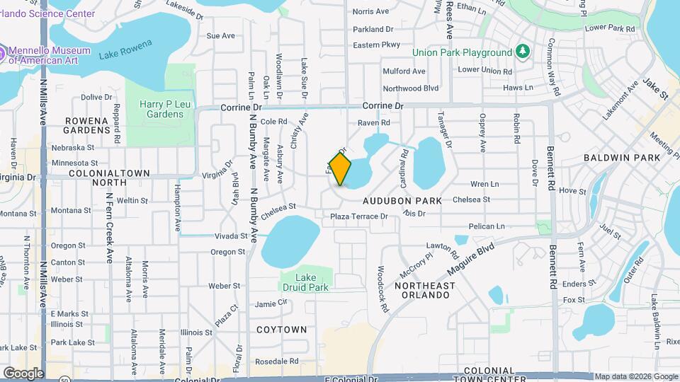 1207 Falcon Dr Map and Location Details