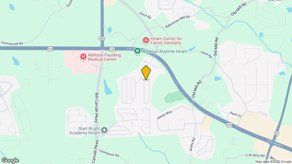 498 Highland Falls Dr Map and Location Details