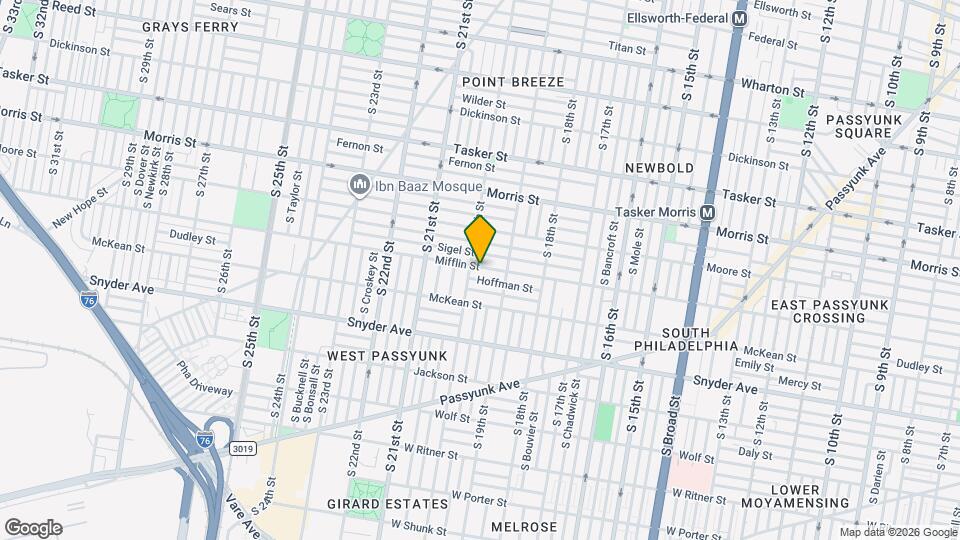 1938 Mifflin St Map and Location Details