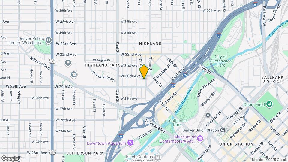 2929 Umatilla St Map and Location Details