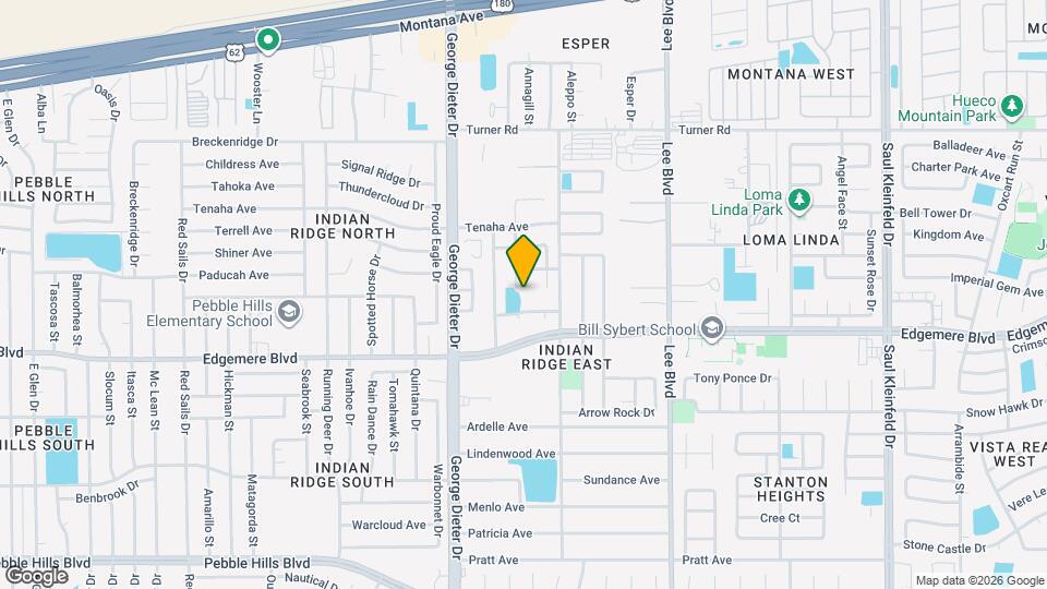 3454 Broken Arrow Dr Map and Location Details