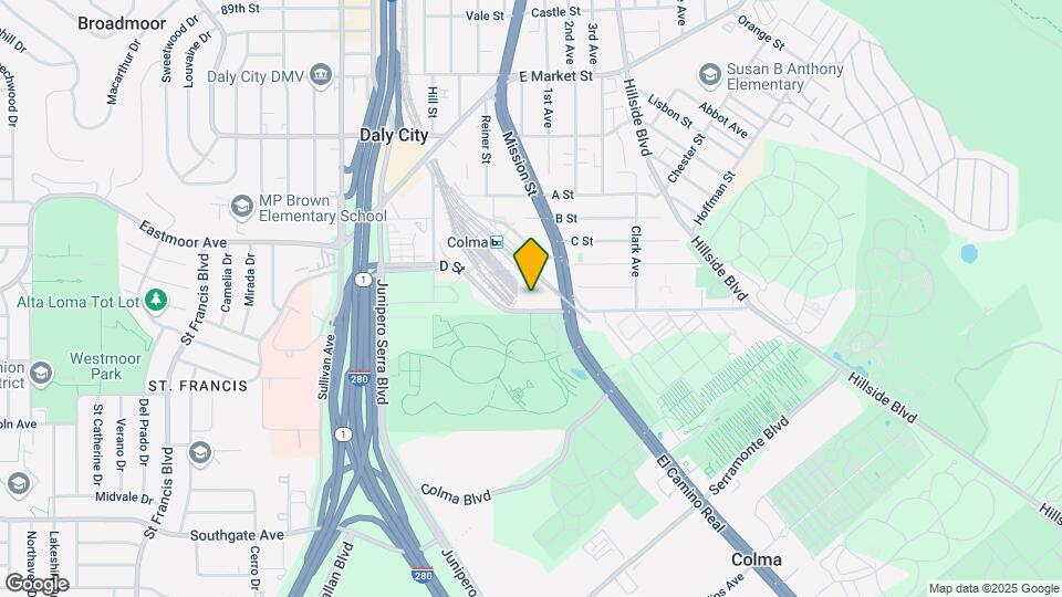 346 F St Mapa y Detalles de la Ubicación