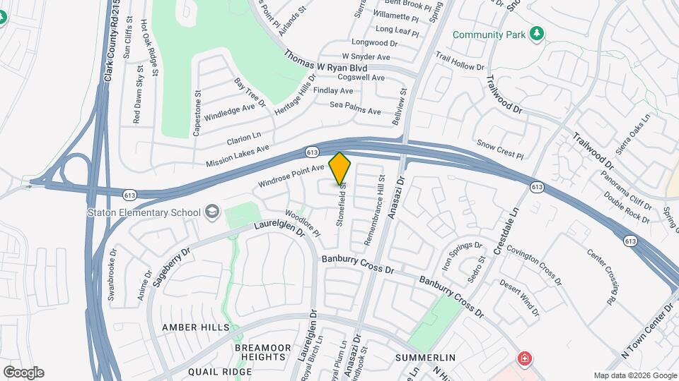 10652 Angel Dreams Ave Mapa y Detalles de la Ubicación