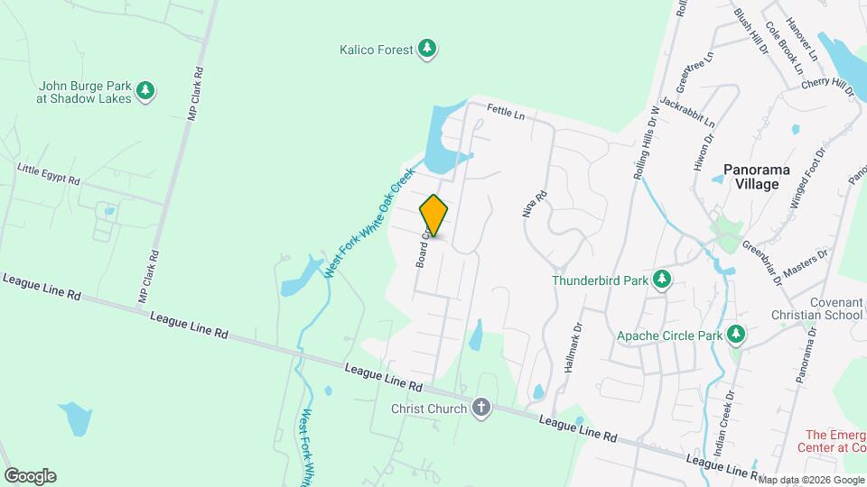 2209 Highland Crossing Dr Map and Location Details