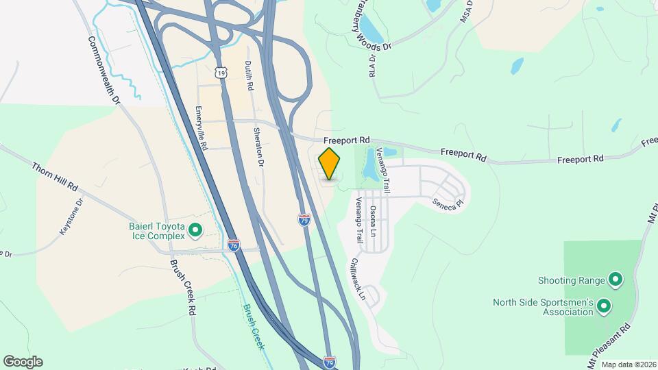 1008 Mohawk Ln Mapa y Detalles de la Ubicación