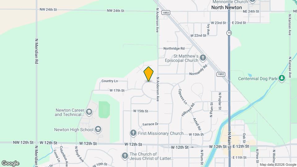 1915 Cypress Ln Map and Location Details