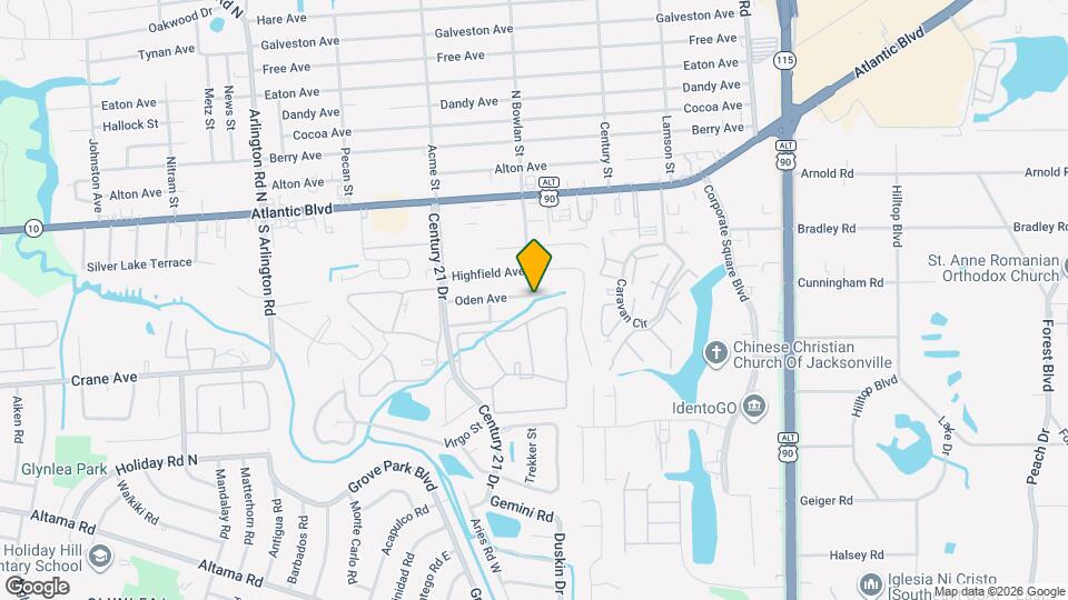 8400 Oden Ave Map and Location Details