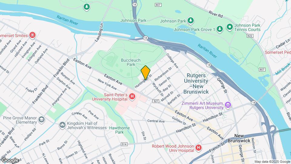 96 Huntington St Mapa y Detalles de la Ubicación