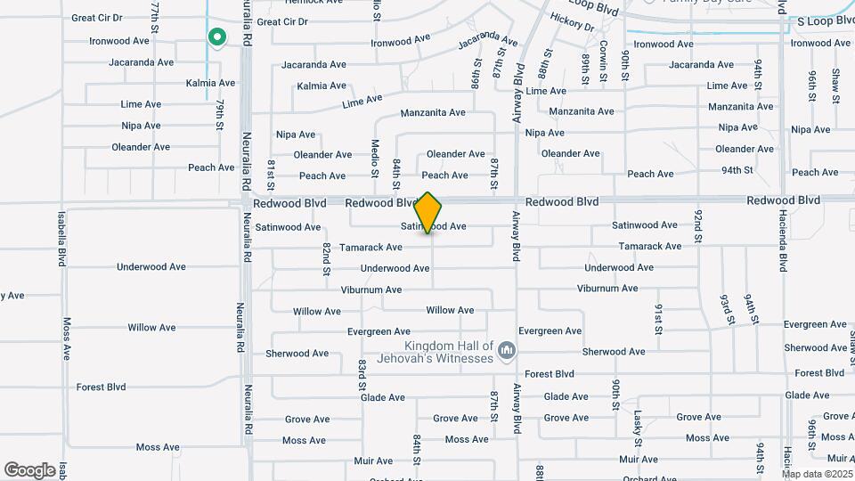 8497 Tamarack Ave Map and Location Details