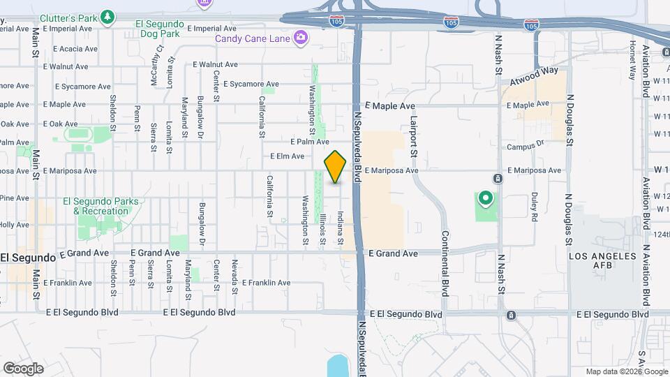 521 Indiana St Map and Location Details