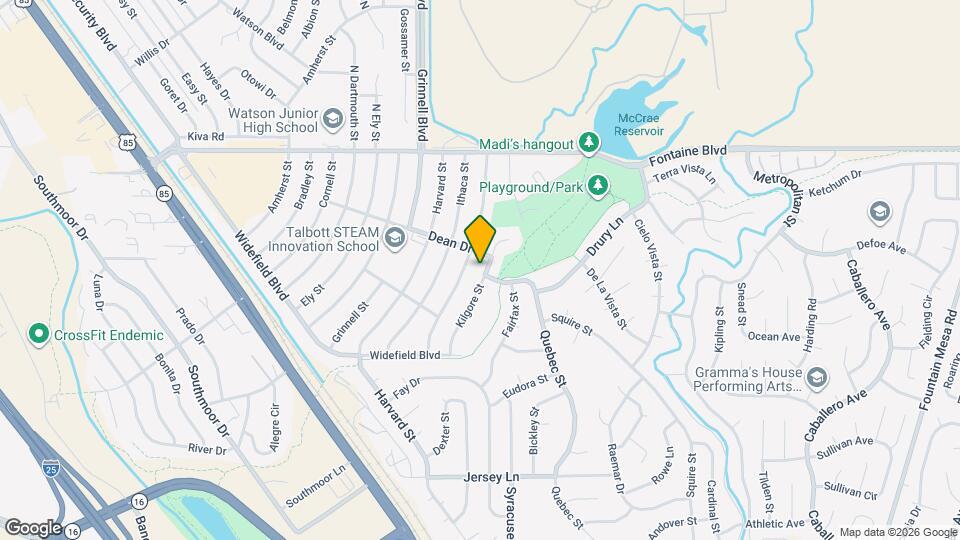 134 Kilgore St Map and Location Details