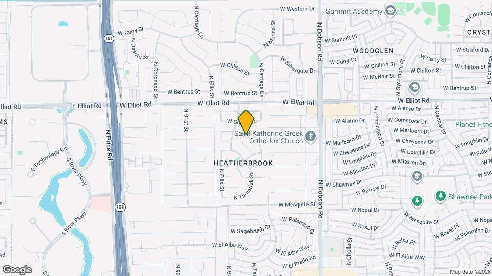 2363 W Comstock Dr Mapa y Detalles de la Ubicación