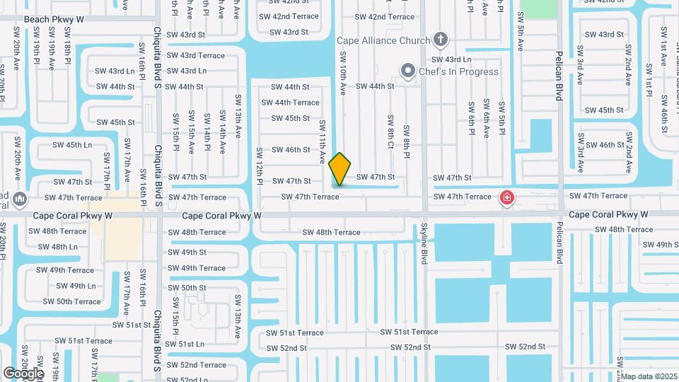 1003 SW 47th Terrace Map and Location Details