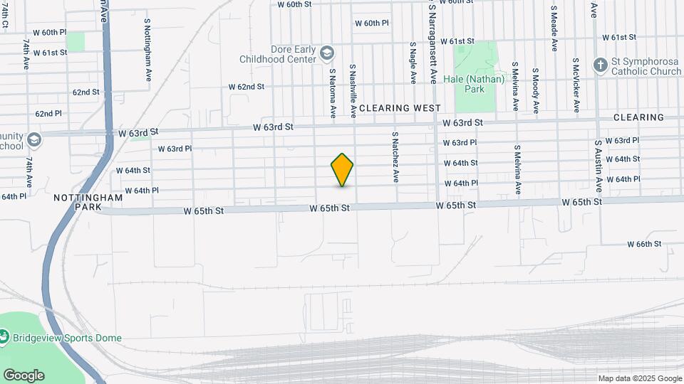 6615-6623 W 64th Pl Mapa y Detalles de la Ubicación